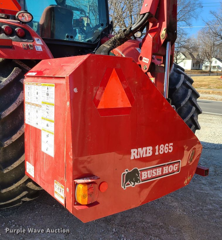 image for item JG9242 2015 Bush Hog RMB1865  side boom rotary mower