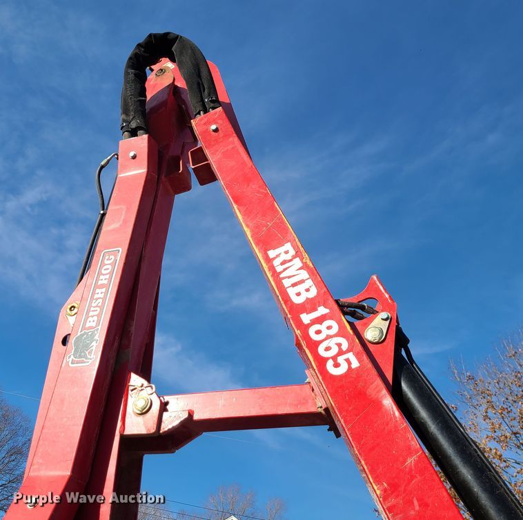 image for item JG9242 2015 Bush Hog RMB1865  side boom rotary mower