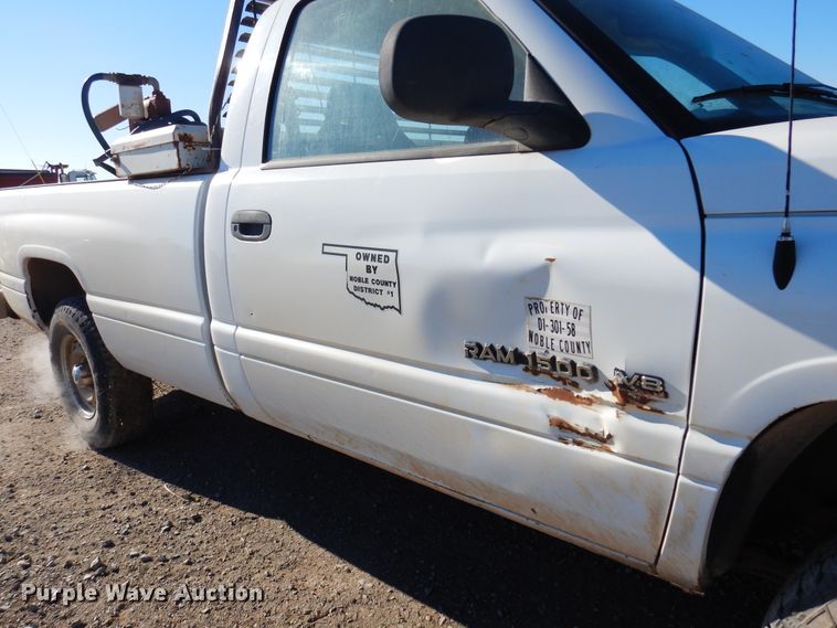 image for item JJ9695 1999 Dodge Ram 1500  pickup truck