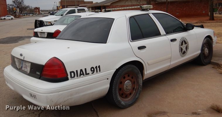 image for item JJ9698 2009 Ford Crown Victoria Police Interceptor