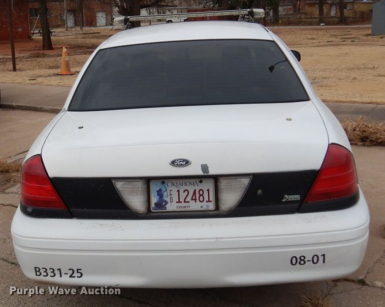 image for item JJ9698 2009 Ford Crown Victoria Police Interceptor