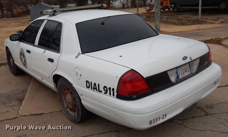 image for item JJ9698 2009 Ford Crown Victoria Police Interceptor