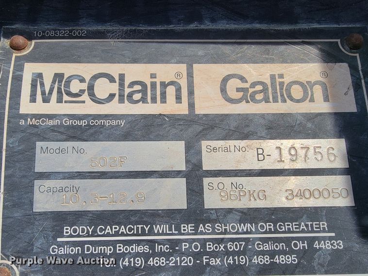 image for item JP9044 2002 International 7400  dump truck