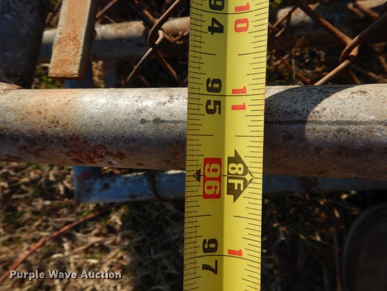 image for item JS9751 (10) chain link fence panels