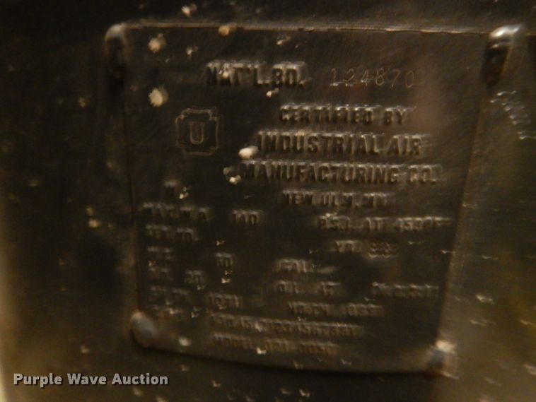 image for item KH9036 1988 Sanborn G500BP60V  air compressor