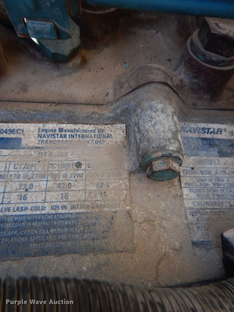 image for item KQ9593 1993 International 4700  dump truck