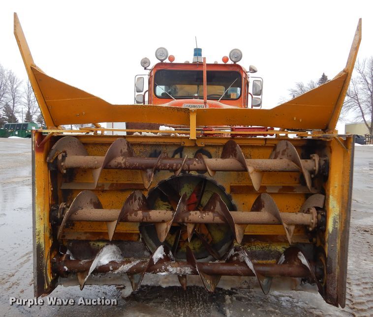 image for item KS9301 1963 Oshkosh M-4817  snow blower truck