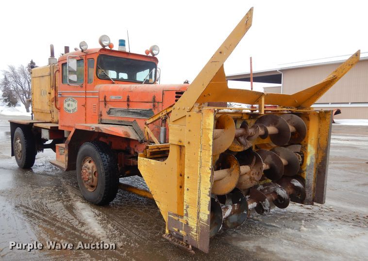 image for item KS9301 1963 Oshkosh M-4817  snow blower truck