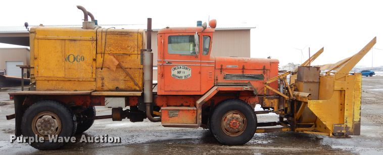 image for item KS9301 1963 Oshkosh M-4817  snow blower truck