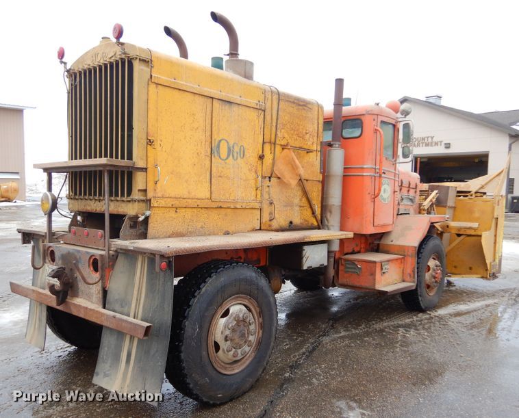 image for item KS9301 1963 Oshkosh M-4817  snow blower truck