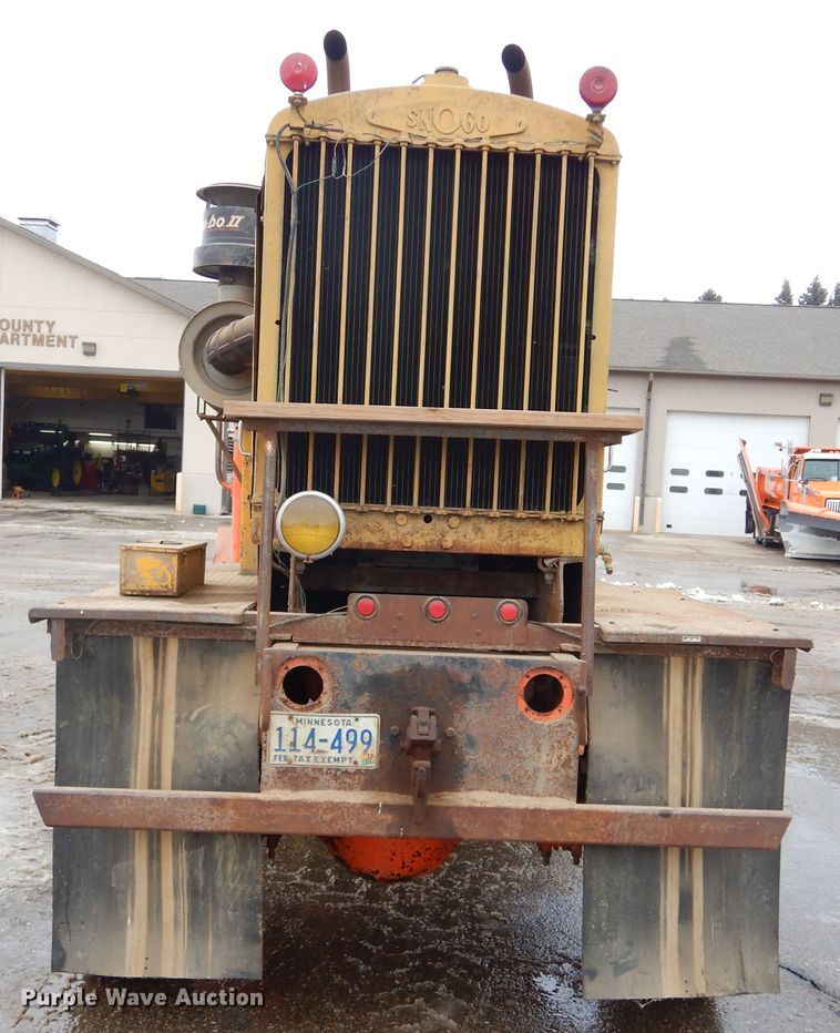 image for item KS9301 1963 Oshkosh M-4817  snow blower truck