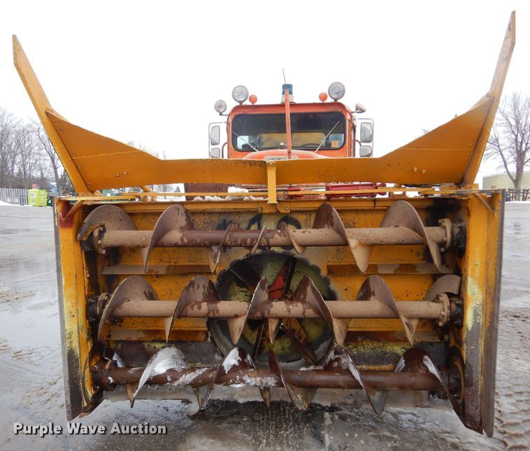 image for item KS9301 1963 Oshkosh M-4817  snow blower truck