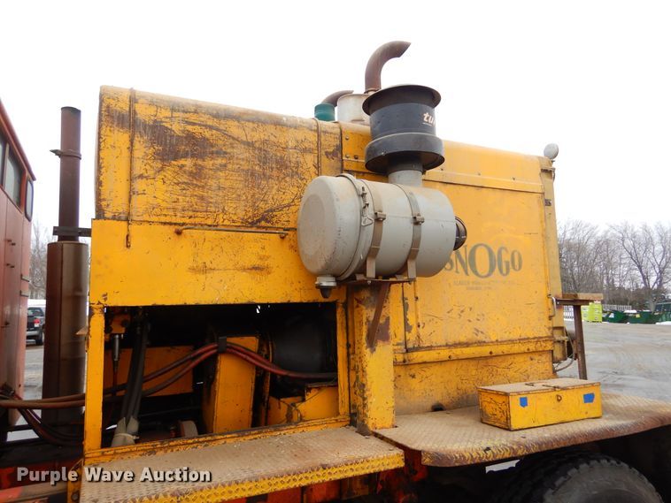 image for item KS9301 1963 Oshkosh M-4817  snow blower truck