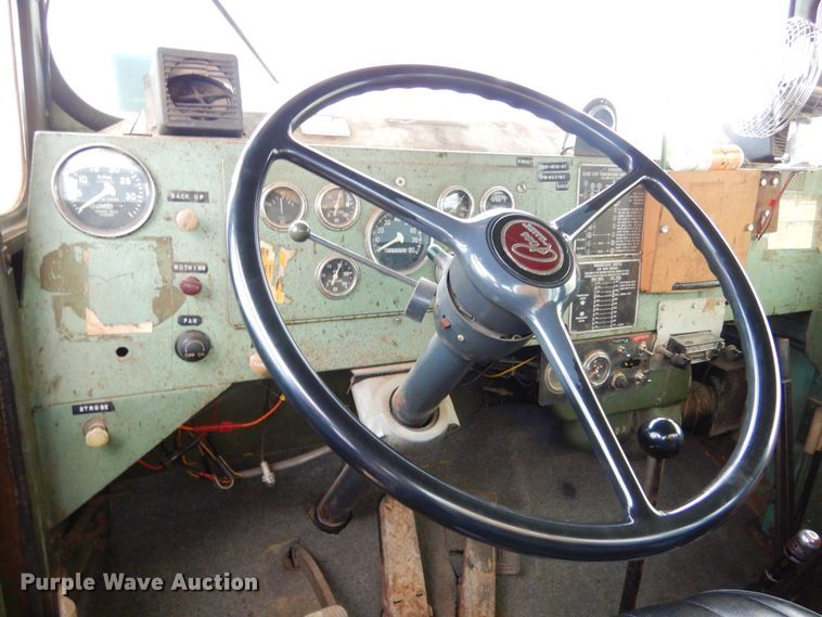 image for item KS9301 1963 Oshkosh M-4817  snow blower truck