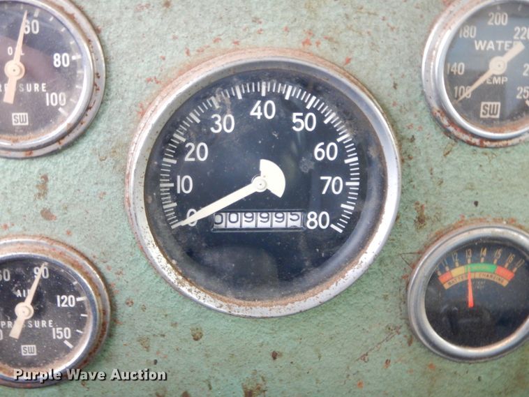 image for item KS9301 1963 Oshkosh M-4817  snow blower truck