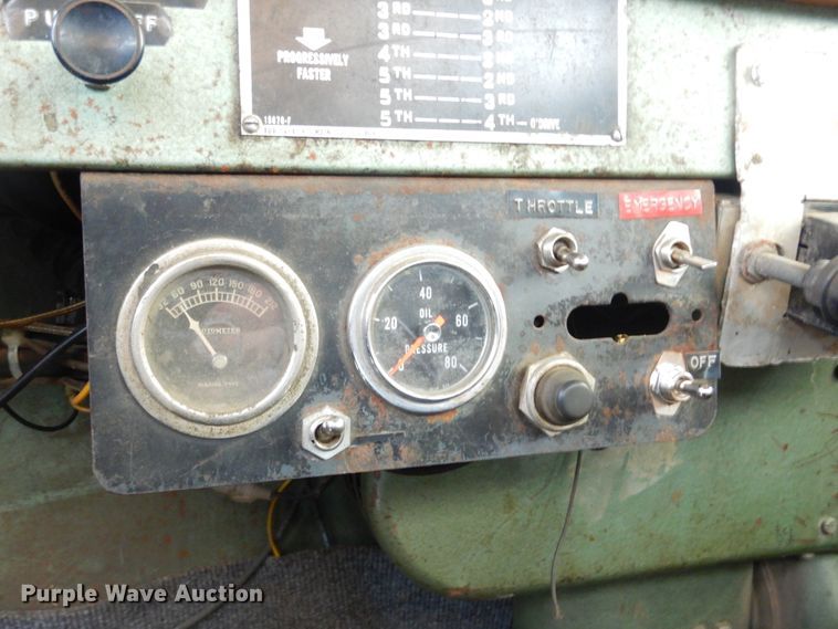 image for item KS9301 1963 Oshkosh M-4817  snow blower truck