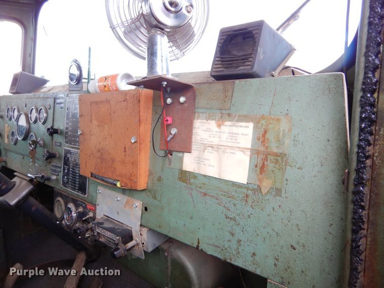 image for item KS9301 1963 Oshkosh M-4817  snow blower truck