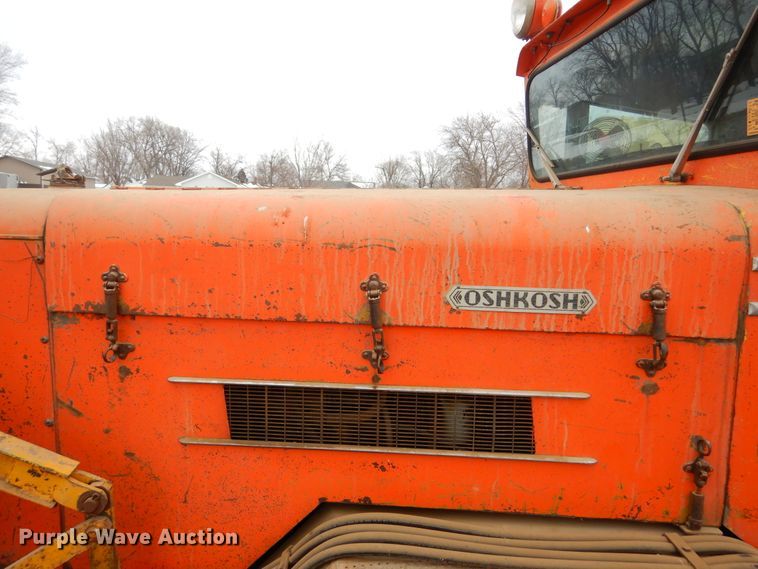 image for item KS9301 1963 Oshkosh M-4817  snow blower truck