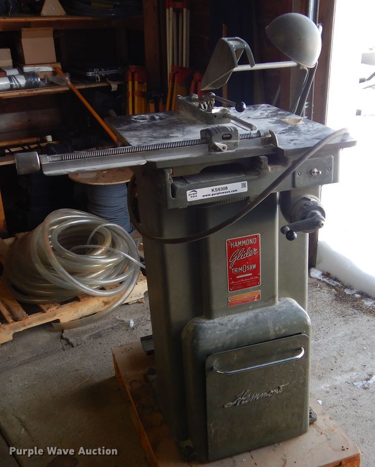 image for item KS9308 Hammond Glider G 100  trim saw