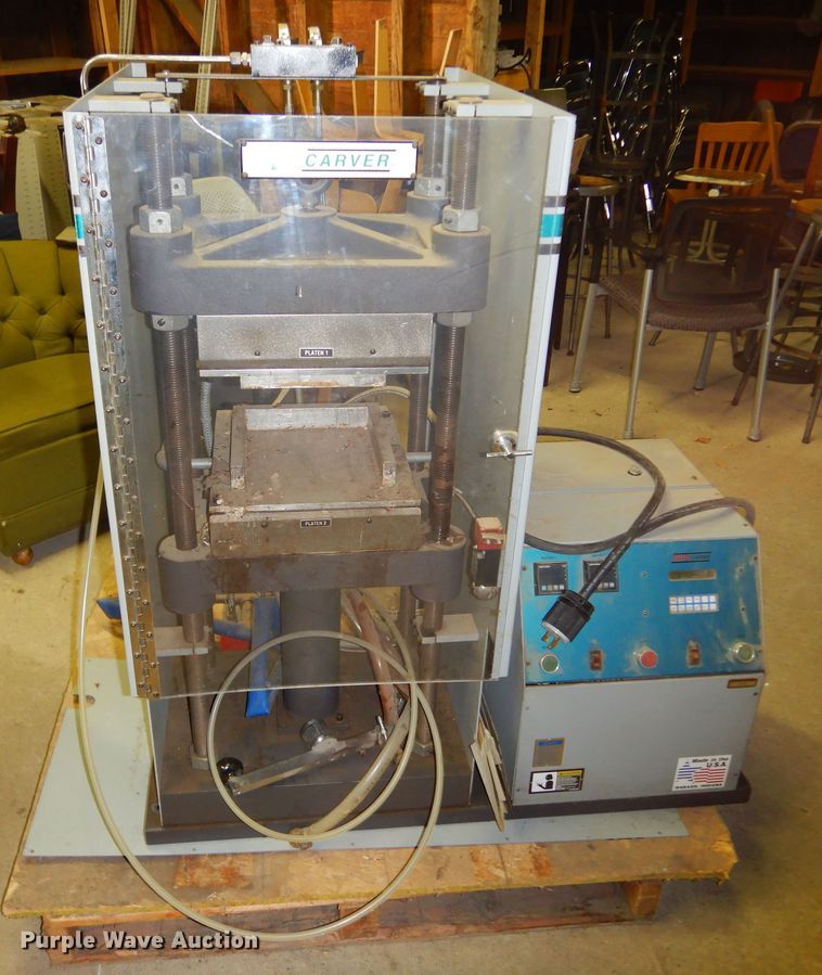 image for item KS9309 Carver 3895  heated laboratory press