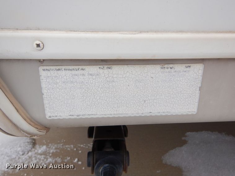 image for item KS9311 2005 K-Z Frontier  camper