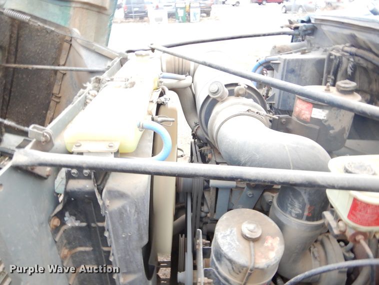 image for item KS9313 1991 Ford F600  flatbed truck