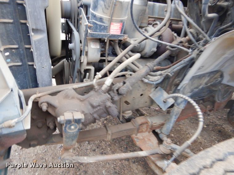 image for item KS9313 1991 Ford F600  flatbed truck