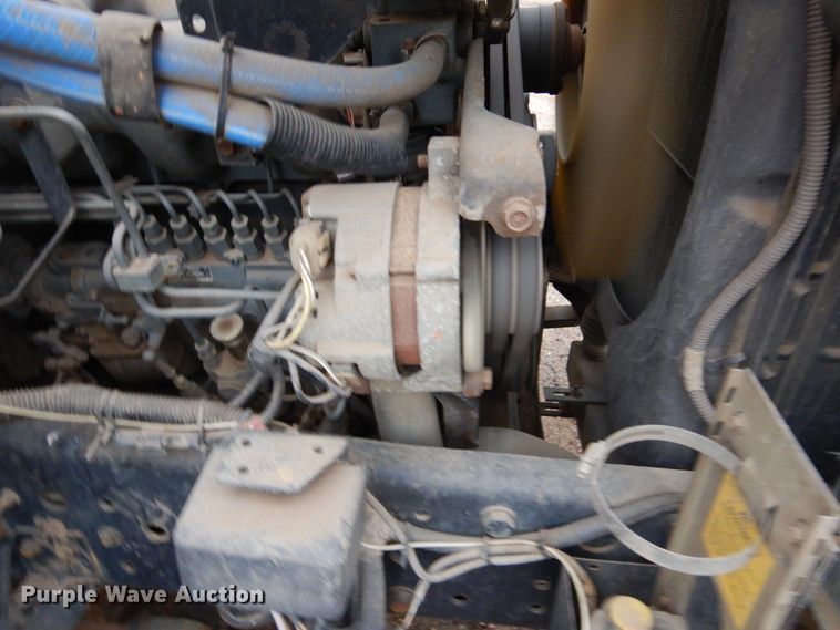 image for item KS9313 1991 Ford F600  flatbed truck