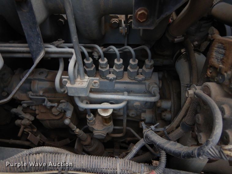 image for item KS9313 1991 Ford F600  flatbed truck