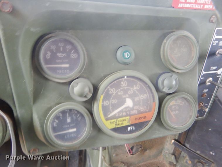 image for item KS9318 1987 Am General HMMWV  SUV