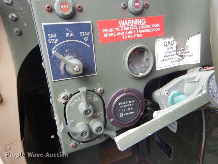 image for item KS9321 1987 Am General HMMWV  SUV