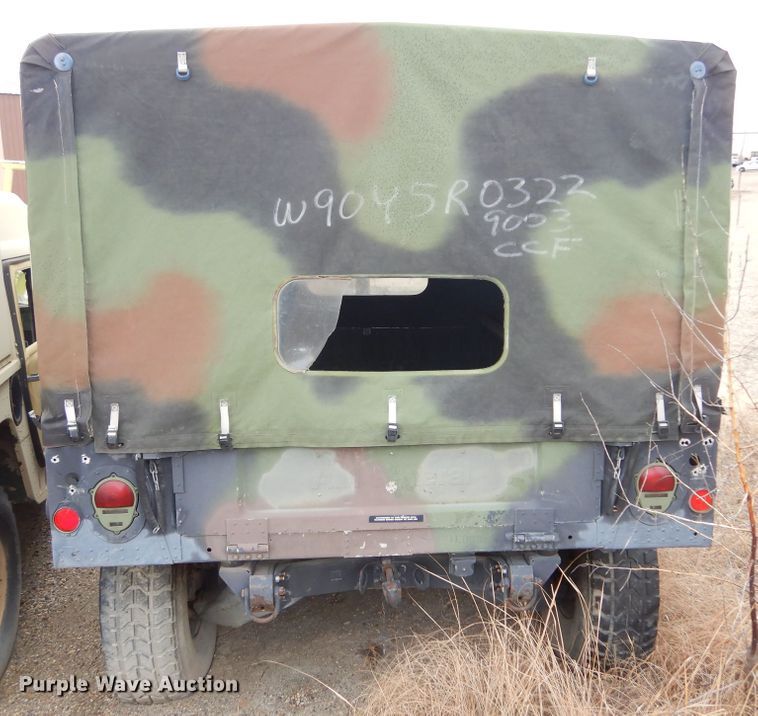 image for item KS9322 1985 Am General HMMWV  SUV