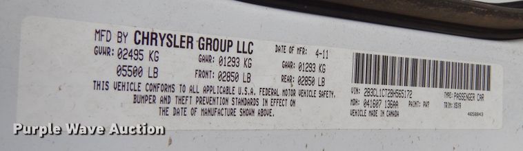 image for item KS9326 2011 Dodge Charger Police