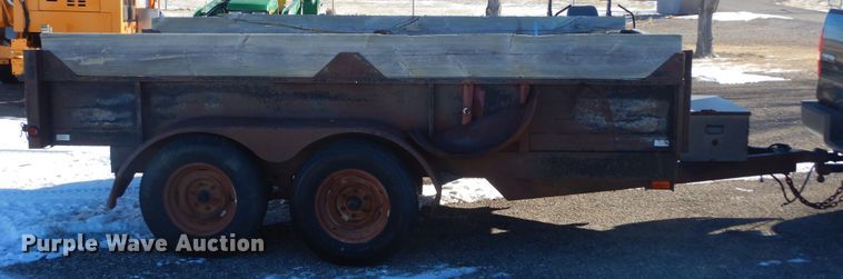 image for item KS9348 2000  Shop built dump trailer