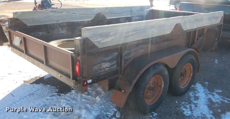 image for item KS9348 2000  Shop built dump trailer