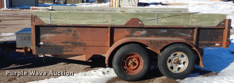 image for item KS9348 2000  Shop built dump trailer