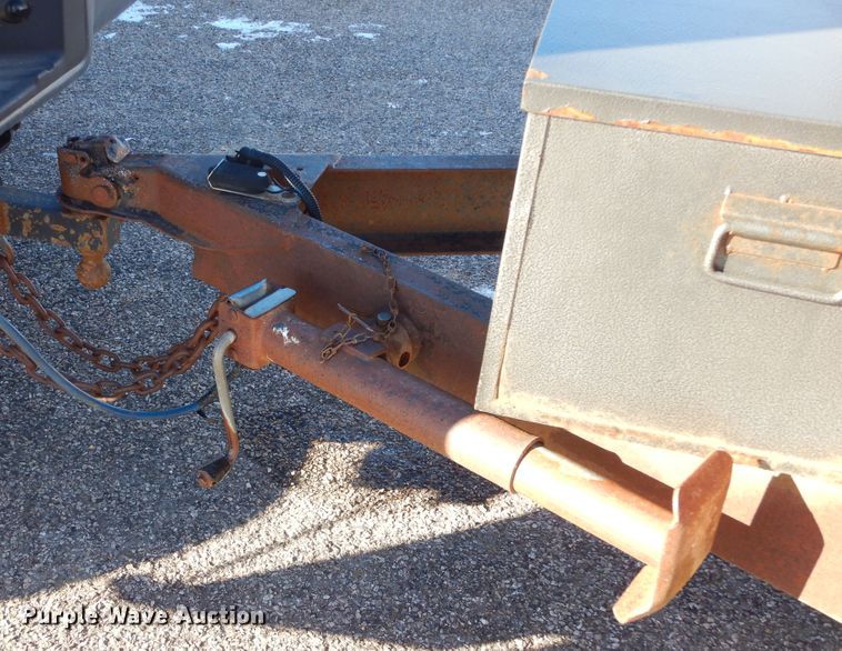 image for item KS9348 2000  Shop built dump trailer