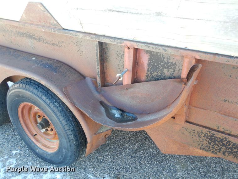 image for item KS9348 2000  Shop built dump trailer