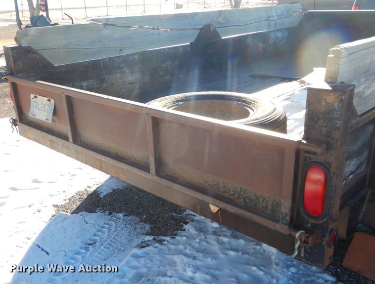 image for item KS9348 2000  Shop built dump trailer