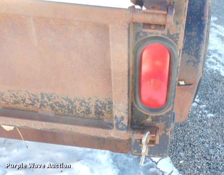 image for item KS9348 2000  Shop built dump trailer