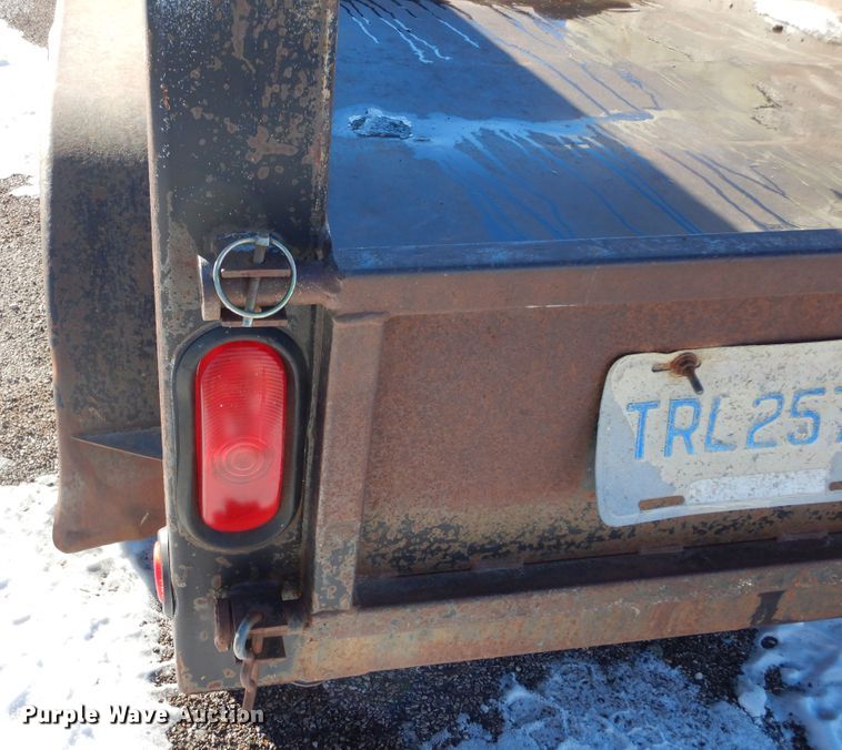 image for item KS9348 2000  Shop built dump trailer