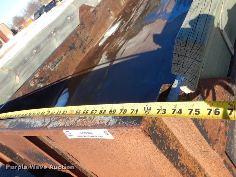 image for item KS9348 2000  Shop built dump trailer