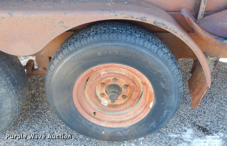 image for item KS9348 2000  Shop built dump trailer