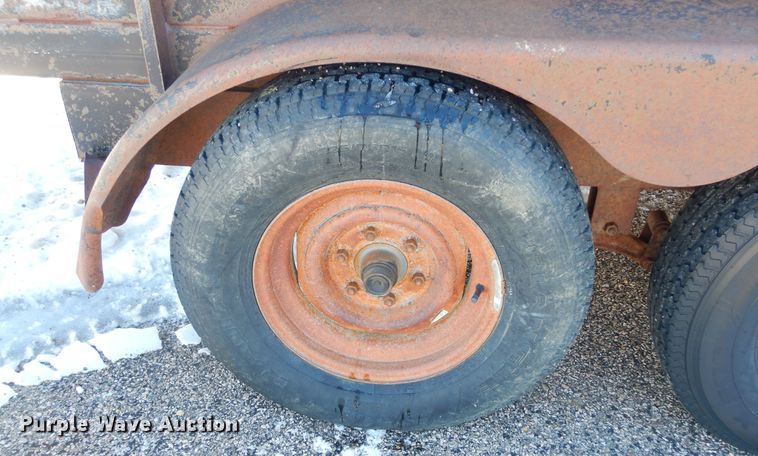 image for item KS9348 2000  Shop built dump trailer