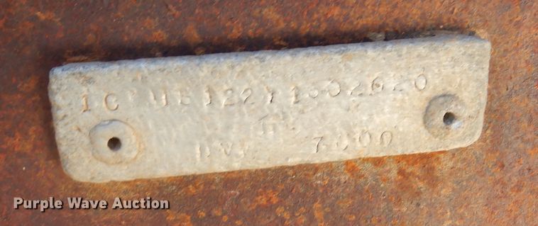 image for item KS9348 2000  Shop built dump trailer