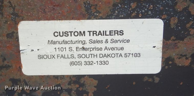 image for item KS9348 2000  Shop built dump trailer