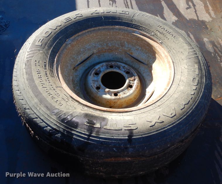 image for item KS9348 2000  Shop built dump trailer