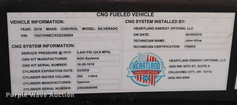 image for item DK3504 2016 Chevrolet Silverado 1500  Double Cab pickup truck