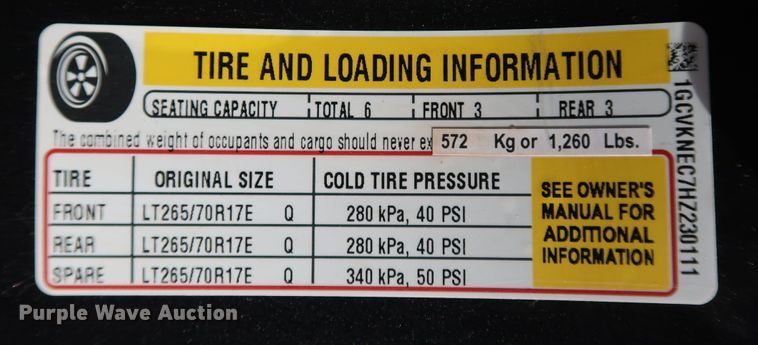 image for item DK3506 2017 Chevrolet Silverado 1500  Double Cab pickup truck