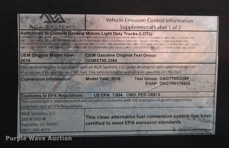 image for item DK3507 2016 Chevrolet Silverado 1500  Double Cab pickup truck